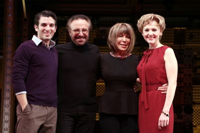 Jarrod Spector, Gerry Goffin, Cynthia Weil and Anika Larsen  Photo