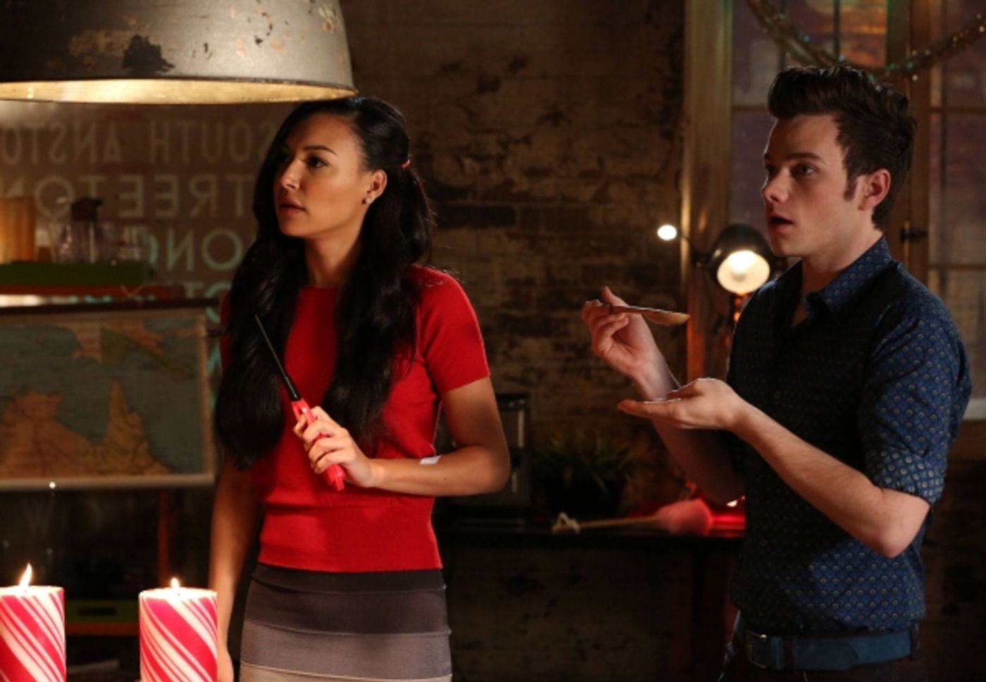 Photo Flash: New Images from GLEE's 'Previously Unaired Christmas' Episode  Image