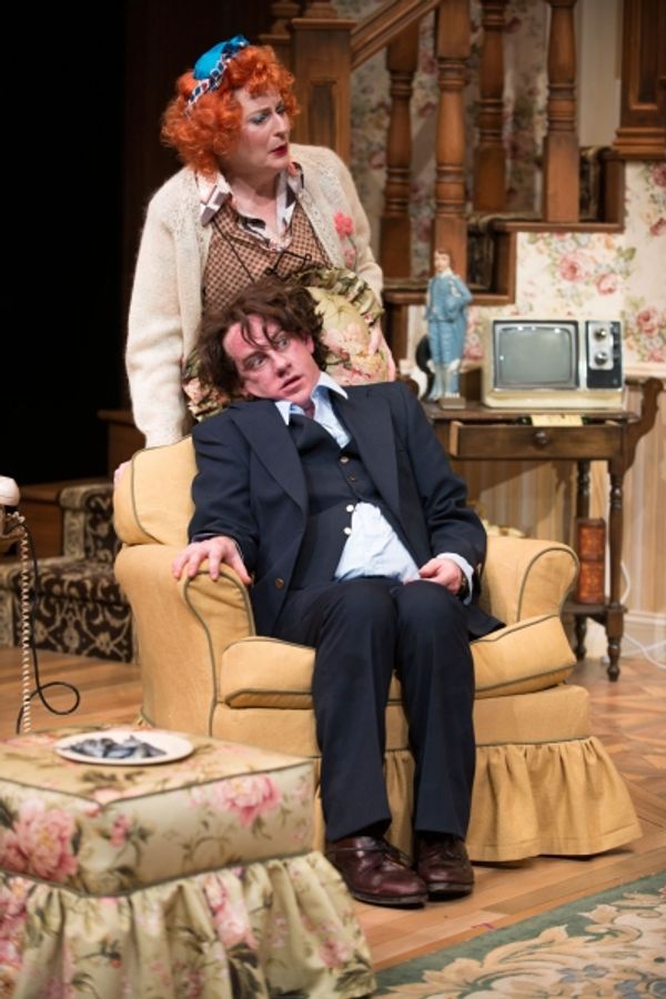 Laura Gordon (standing) and Gerard Neugent (seated) Photo