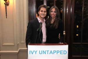 Ivy Untapped co-founders Eric Goodman & Alexandra Fairweather @ BroadwayWorld Ivy Untapped co-founders Eric Goodman & Alexandra Fairweather Photo