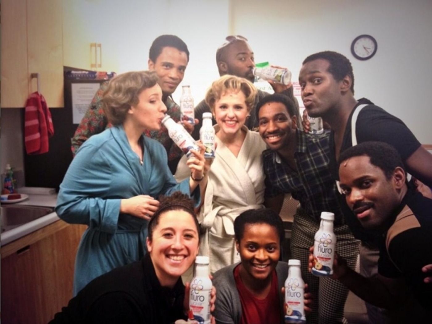 Photo Flash: Saturday Intermission Pics, Nov 23 - First SIP from BEAUTIFUL; HAPPY FELLA 'Catches Fire' and More!  Image