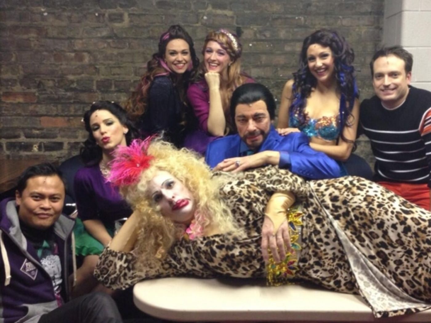 Photo Flash: Saturday Intermission Pics, Nov 23 - First SIP from BEAUTIFUL; HAPPY FELLA 'Catches Fire' and More!  Image