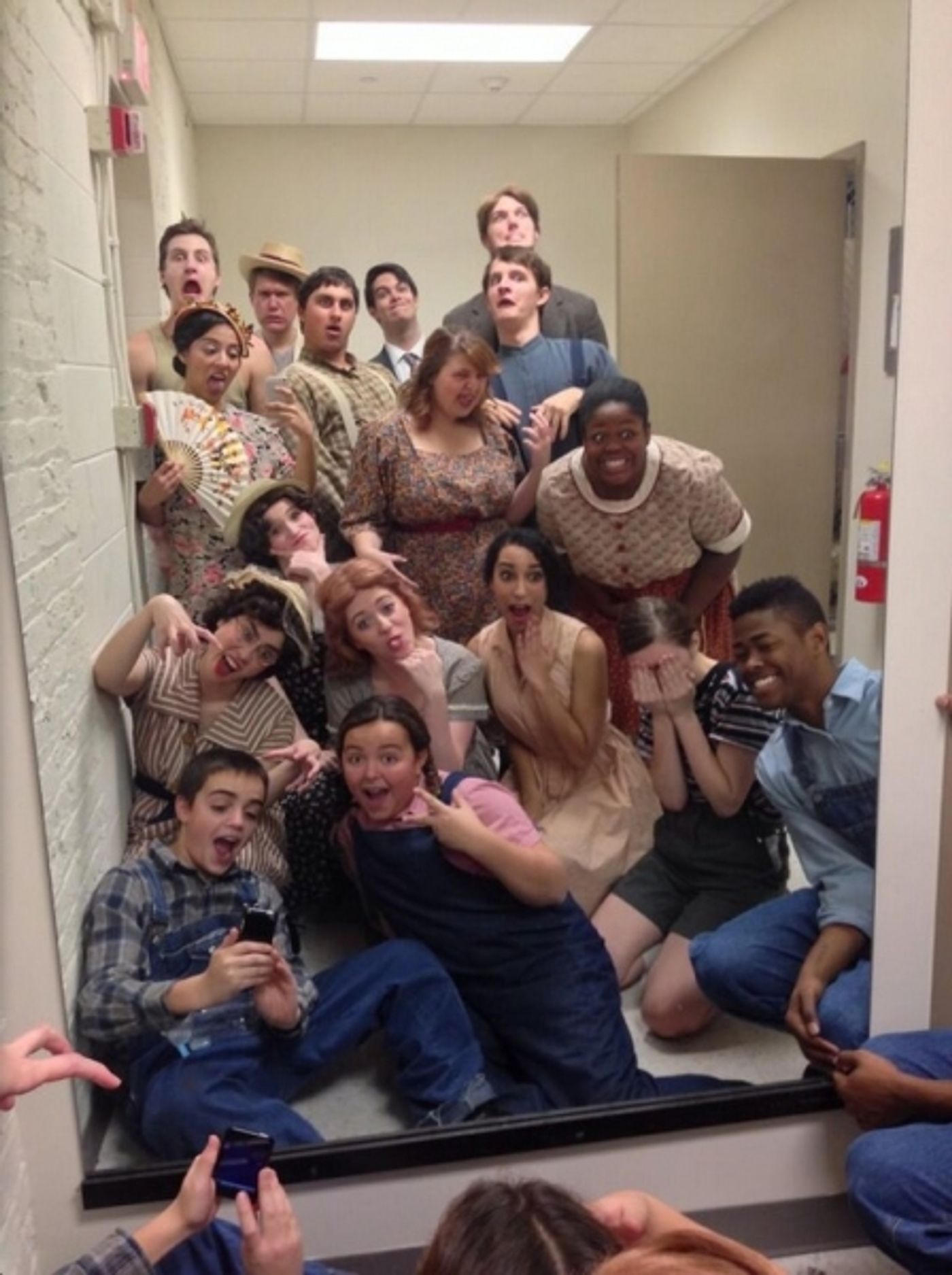 Photo Flash: Saturday Intermission Pics, Nov 23 - First SIP from BEAUTIFUL; HAPPY FELLA 'Catches Fire' and More!  Image