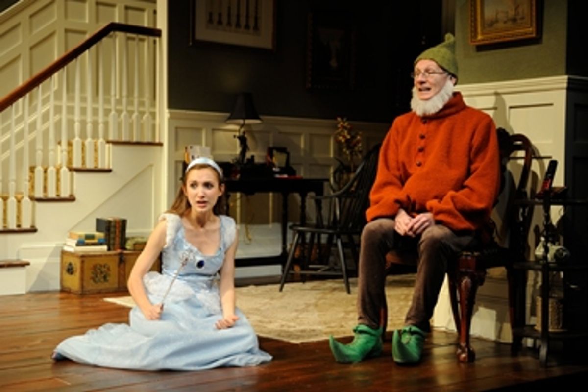 Nina (Sylvia Kates) and Vanya (Brian McEleney)  at 