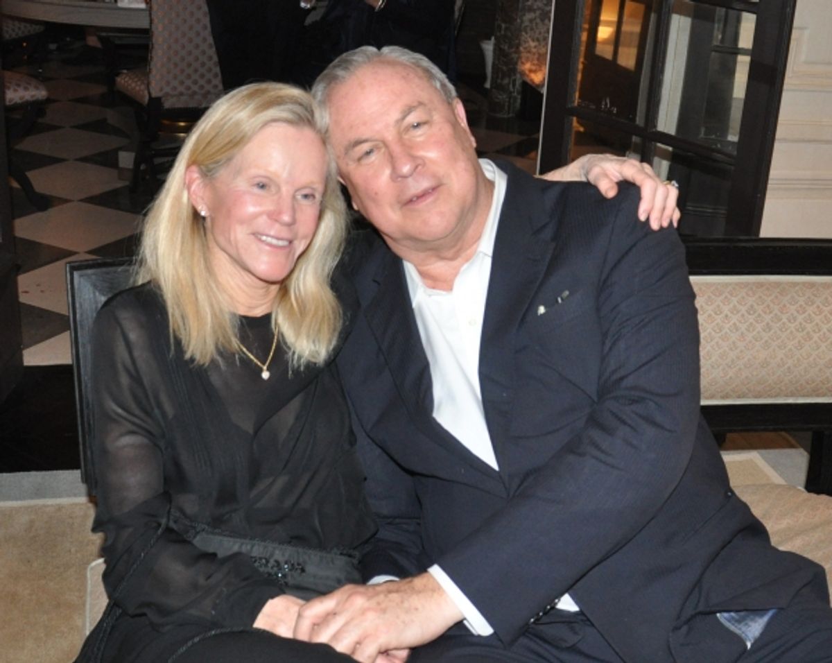 Lisa Ehrenkranz  and Robert Wilson at 