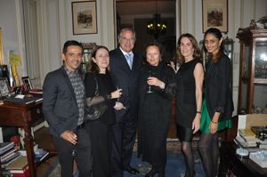 Nixon Beltran, Elisabetta diMambro, Stewart F. Lane, Karolina Blaberg, Claudia Tattin Photo