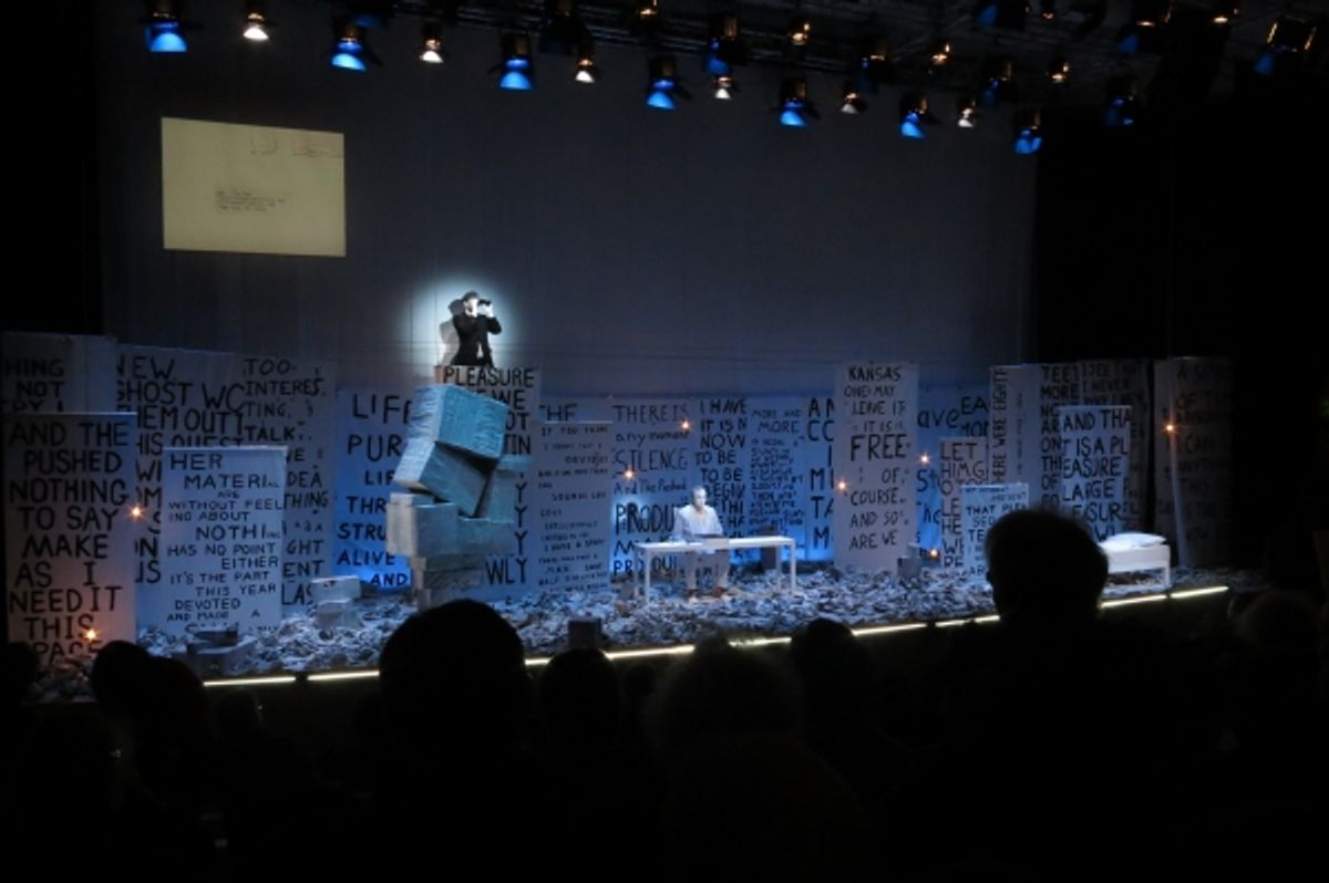 Robert Wilson in The Lecture on Nothing at 