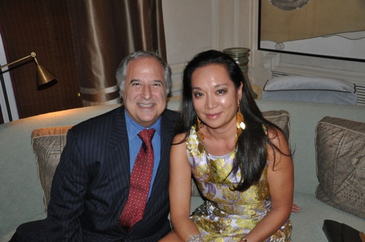 Stewart F. Lane and Luziah Hennessy at 