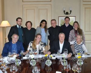back row: Jullian Mommert,  Karolina Blaberg, Piki Patel, Richard Gergory, Zev Greenf Photo