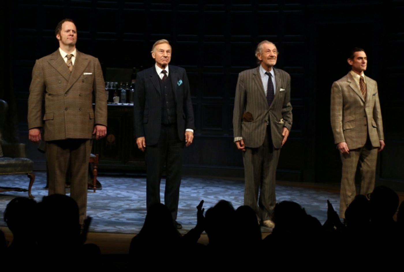 Photo Coverage: Ian McKellen, Patrick Stewart & More Take First Official Bow in NO MAN'S LAND  Image