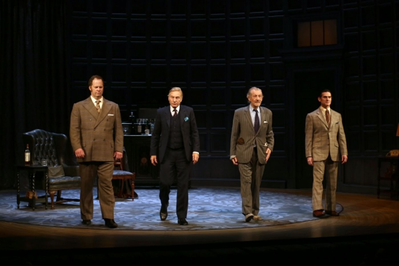 Photo Coverage: Ian McKellen, Patrick Stewart & More Take First Official Bow in NO MAN'S LAND  Image