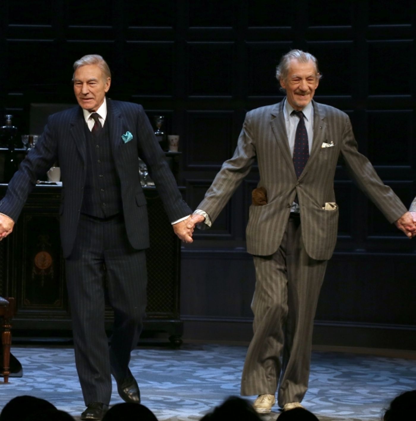 Photo Coverage: Ian McKellen, Patrick Stewart & More Take First Official Bow in NO MAN'S LAND  Image