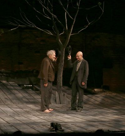 Ian McKellen and Patrick Stewart Photo