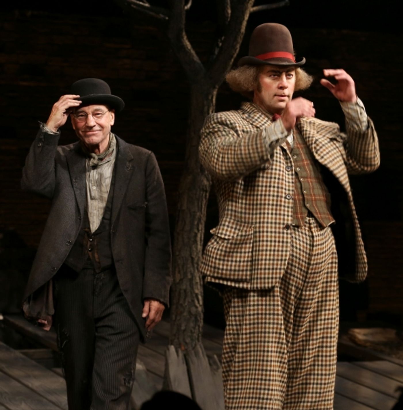 Photo Coverage: Inside the WAITING FOR GODOT Opening Night Curtain Call!  Image