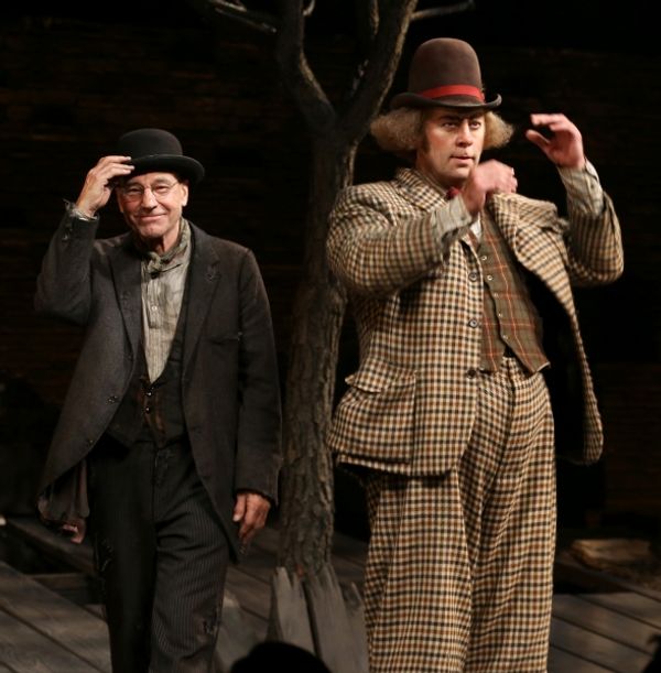 Patrick Stewart and Shuler Hensley Photo