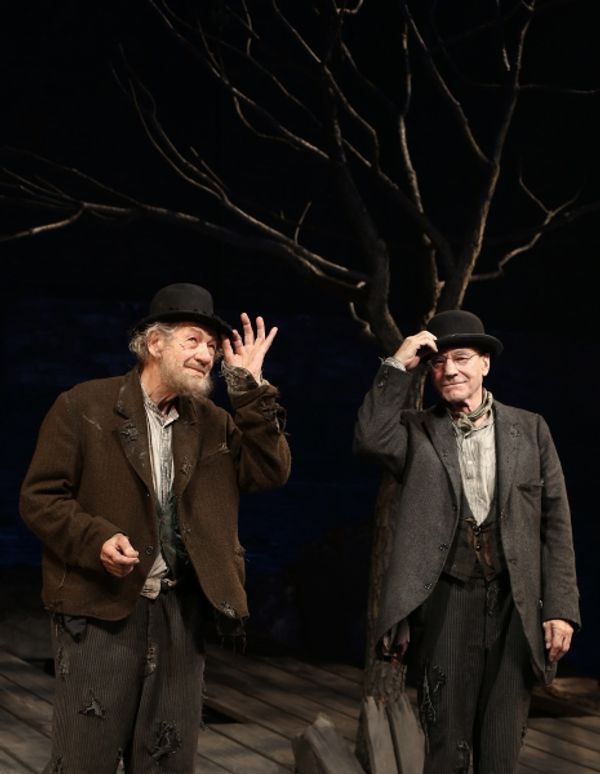 Ian McKellen and Patrick Stewart Photo