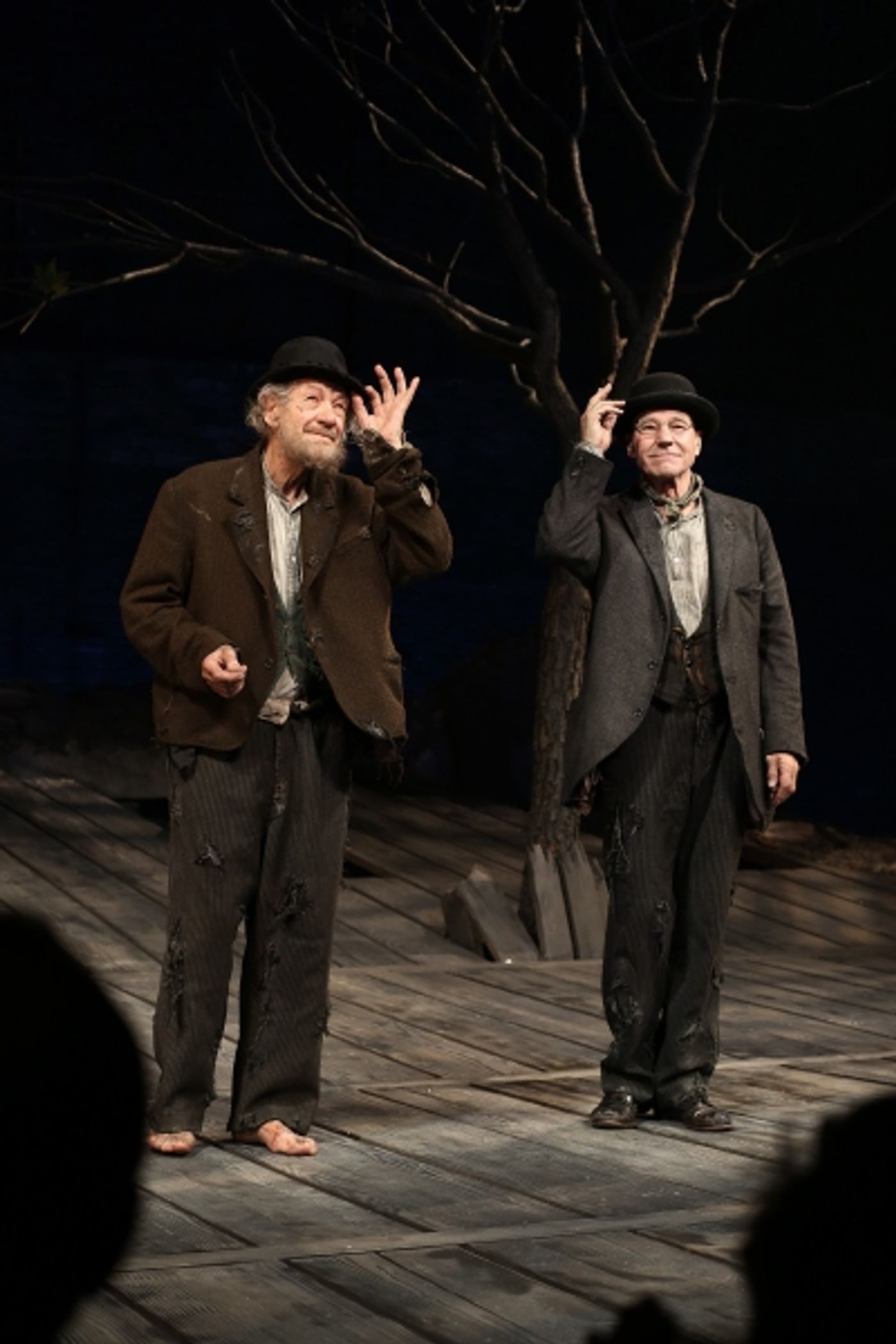 Photo Coverage: Inside the WAITING FOR GODOT Opening Night Curtain Call!  Image