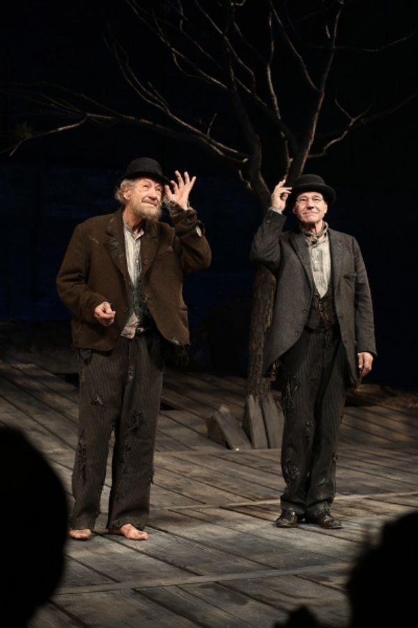 Ian McKellen and Patrick Stewart  Photo