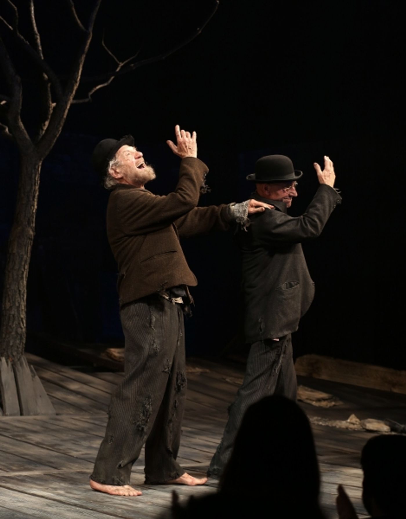 Photo Coverage: Inside the WAITING FOR GODOT Opening Night Curtain Call!  Image