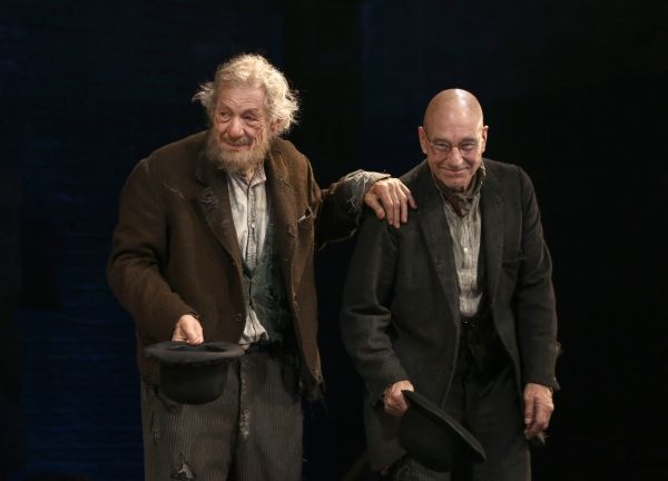 Ian McKellen and Patrick Stewart  Photo