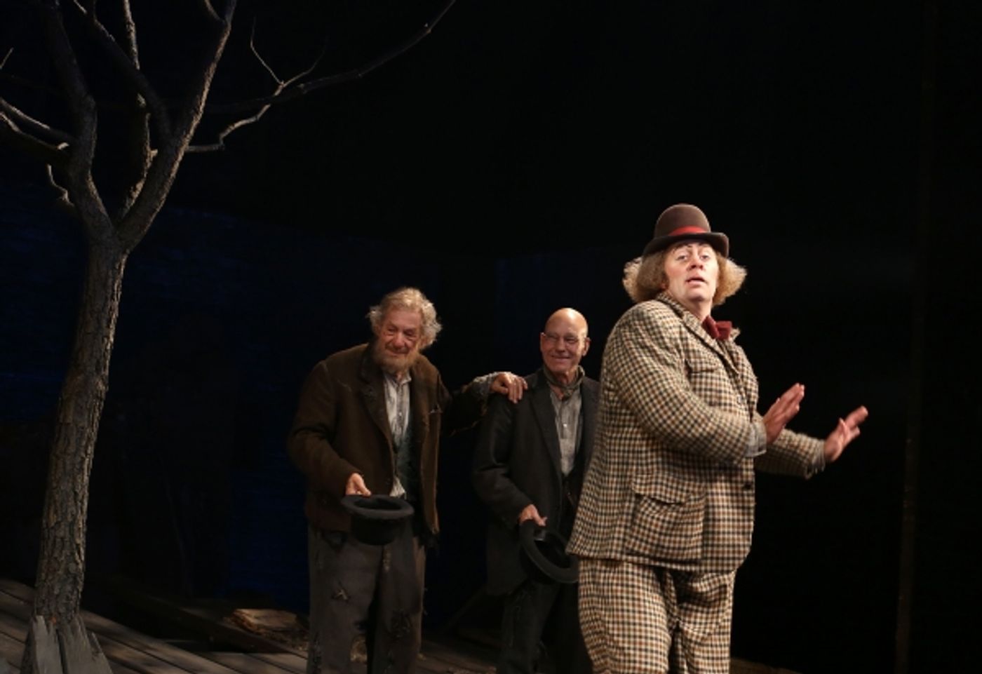 Photo Coverage: Inside the WAITING FOR GODOT Opening Night Curtain Call!  Image