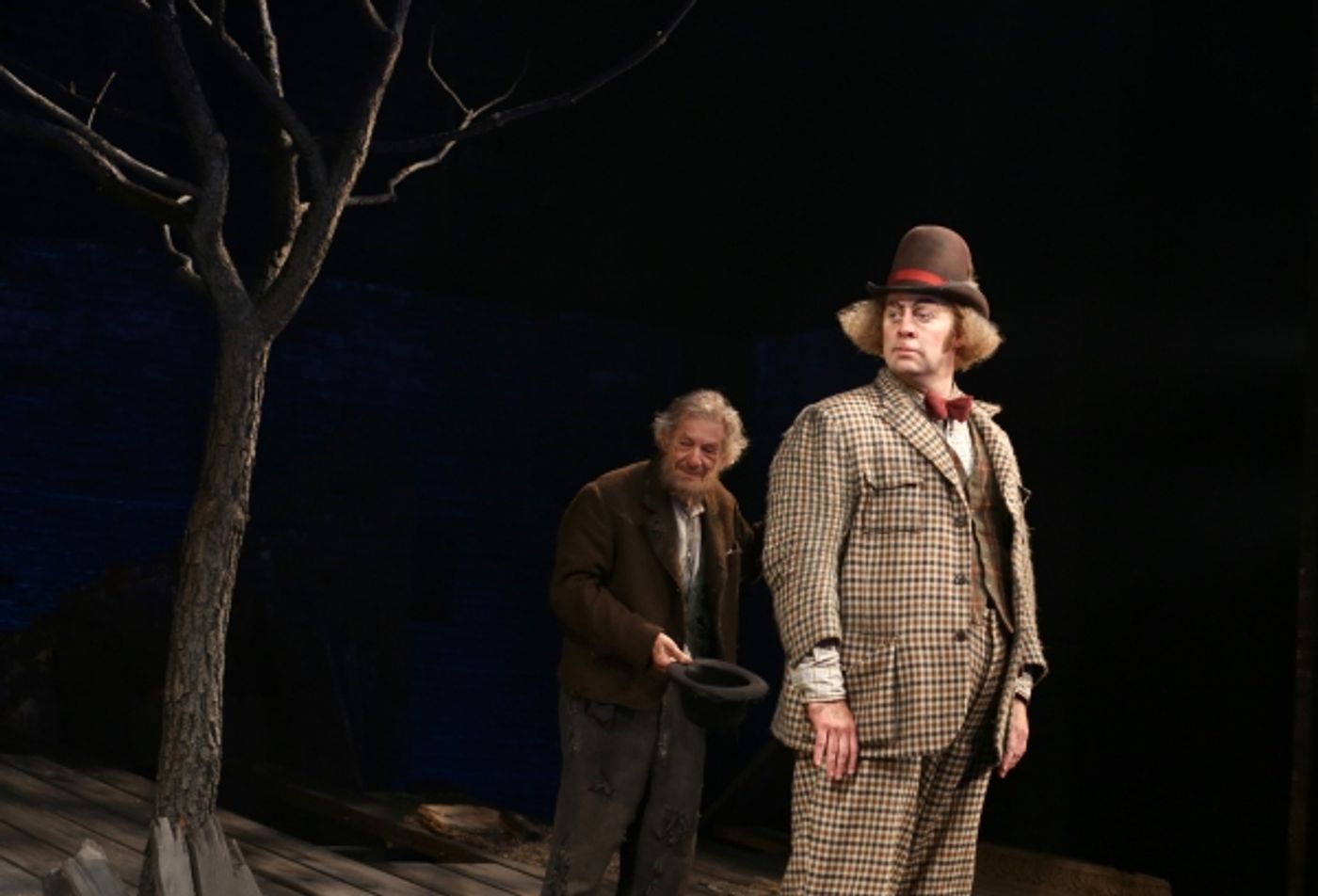 Photo Coverage: Inside the WAITING FOR GODOT Opening Night Curtain Call!  Image