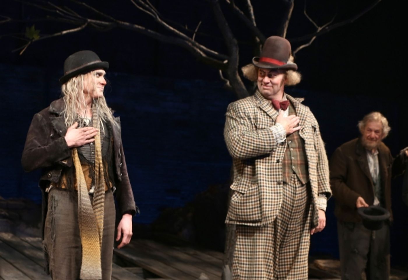 Photo Coverage: Inside the WAITING FOR GODOT Opening Night Curtain Call!  Image