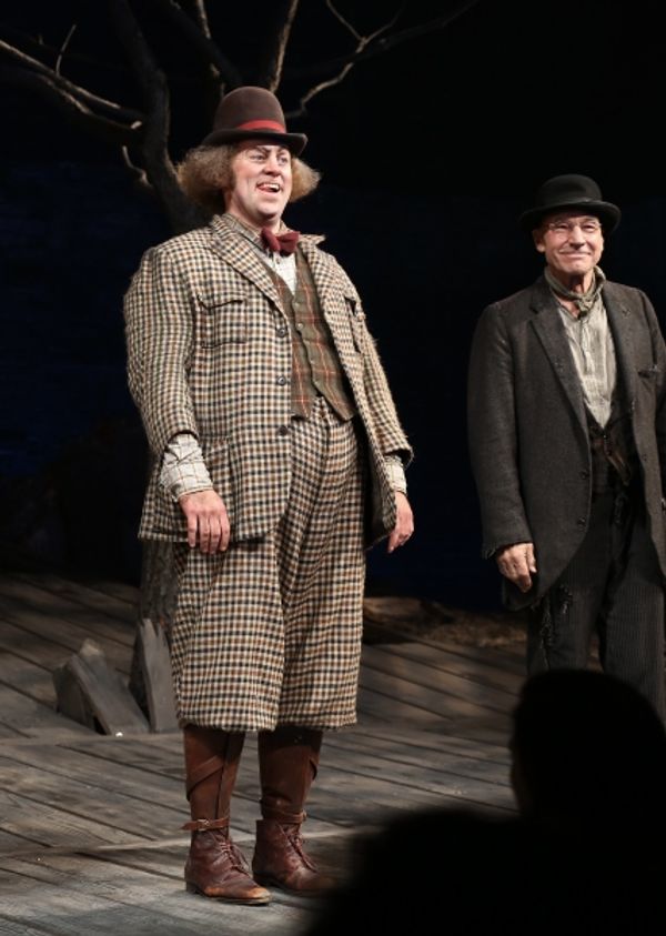 Shuler Hensley and Patrick Stewart  Photo