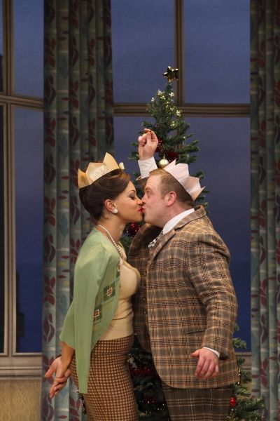 Dolly (Angela Griffin) and Francis (Owain Arthur)  Photo