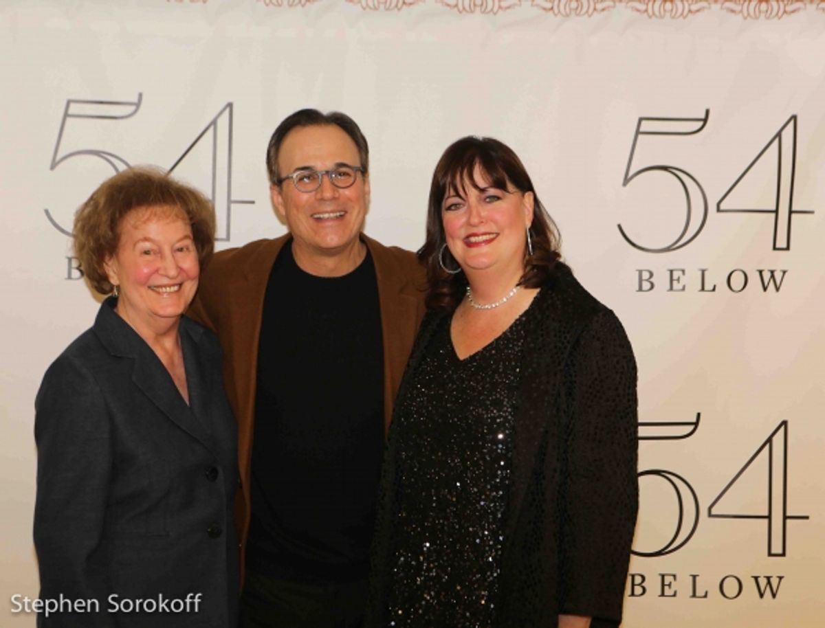 Shirley Callaway, John Bucchino, Ann Hampton Callaway at 