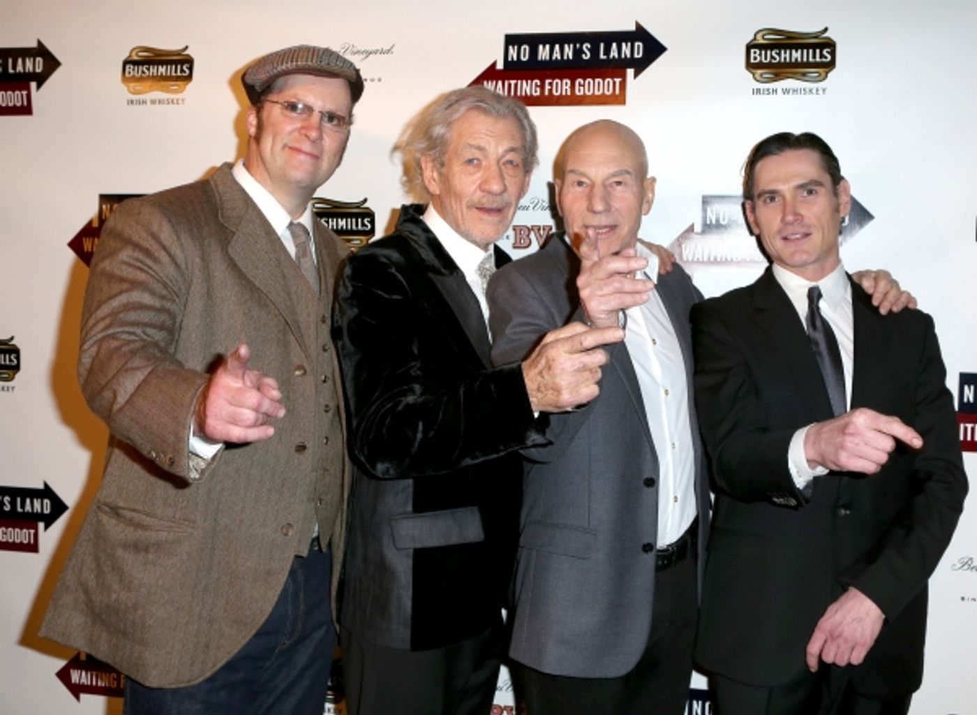 Photo Coverage: WAITING FOR GODOT & NO MAN'S LAND's Patrick Stewart, Ian McKellen & More Celebrate Opening Night!  Image