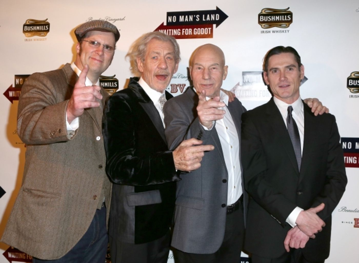 Photo Coverage: WAITING FOR GODOT & NO MAN'S LAND's Patrick Stewart, Ian McKellen & More Celebrate Opening Night!  Image