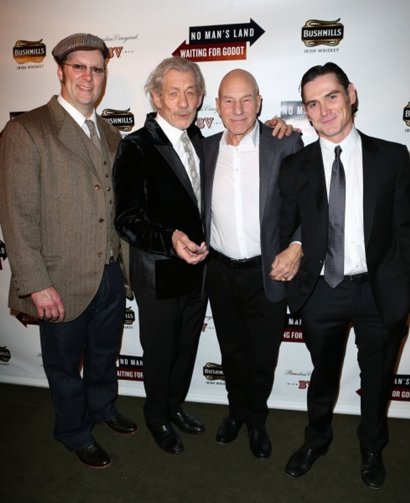 Photo Coverage: WAITING FOR GODOT & NO MAN'S LAND's Patrick Stewart, Ian McKellen & More Celebrate Opening Night!  Image