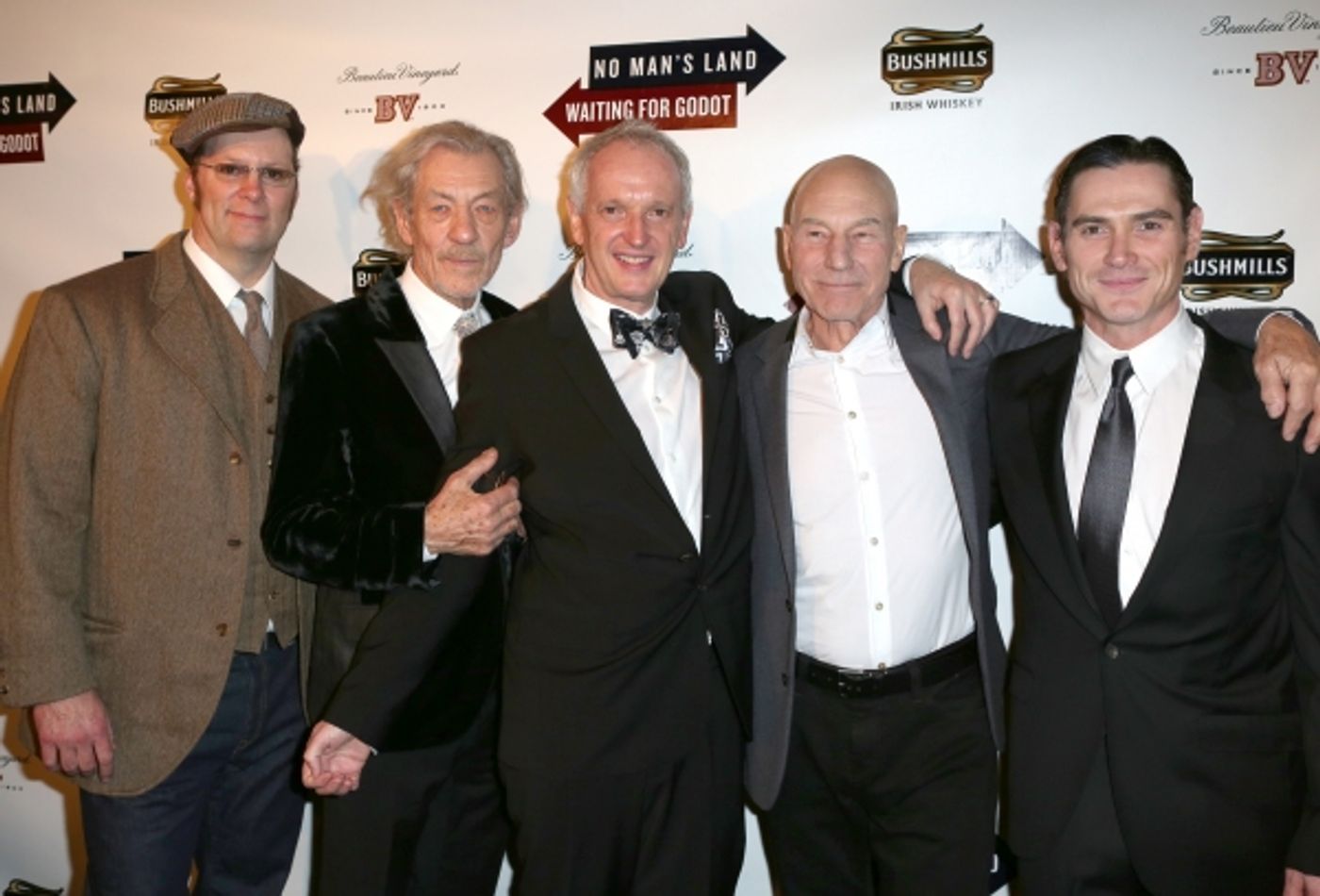 Photo Coverage: WAITING FOR GODOT & NO MAN'S LAND's Patrick Stewart, Ian McKellen & More Celebrate Opening Night!  Image