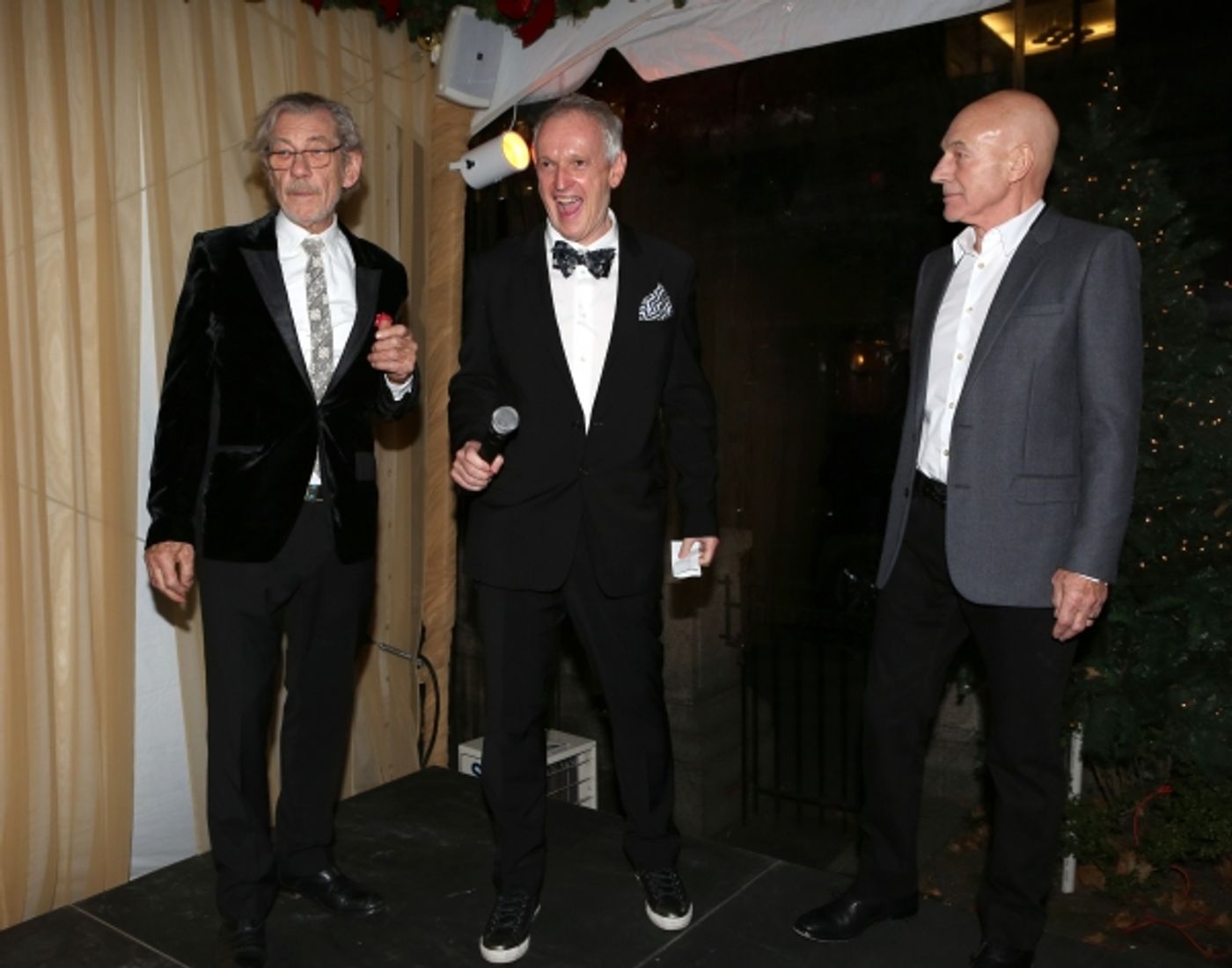 Photo Coverage: WAITING FOR GODOT & NO MAN'S LAND's Patrick Stewart, Ian McKellen & More Celebrate Opening Night!  Image