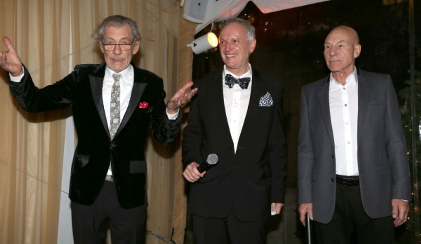 Photo Coverage: WAITING FOR GODOT & NO MAN'S LAND's Patrick Stewart, Ian McKellen & More Celebrate Opening Night!  Image