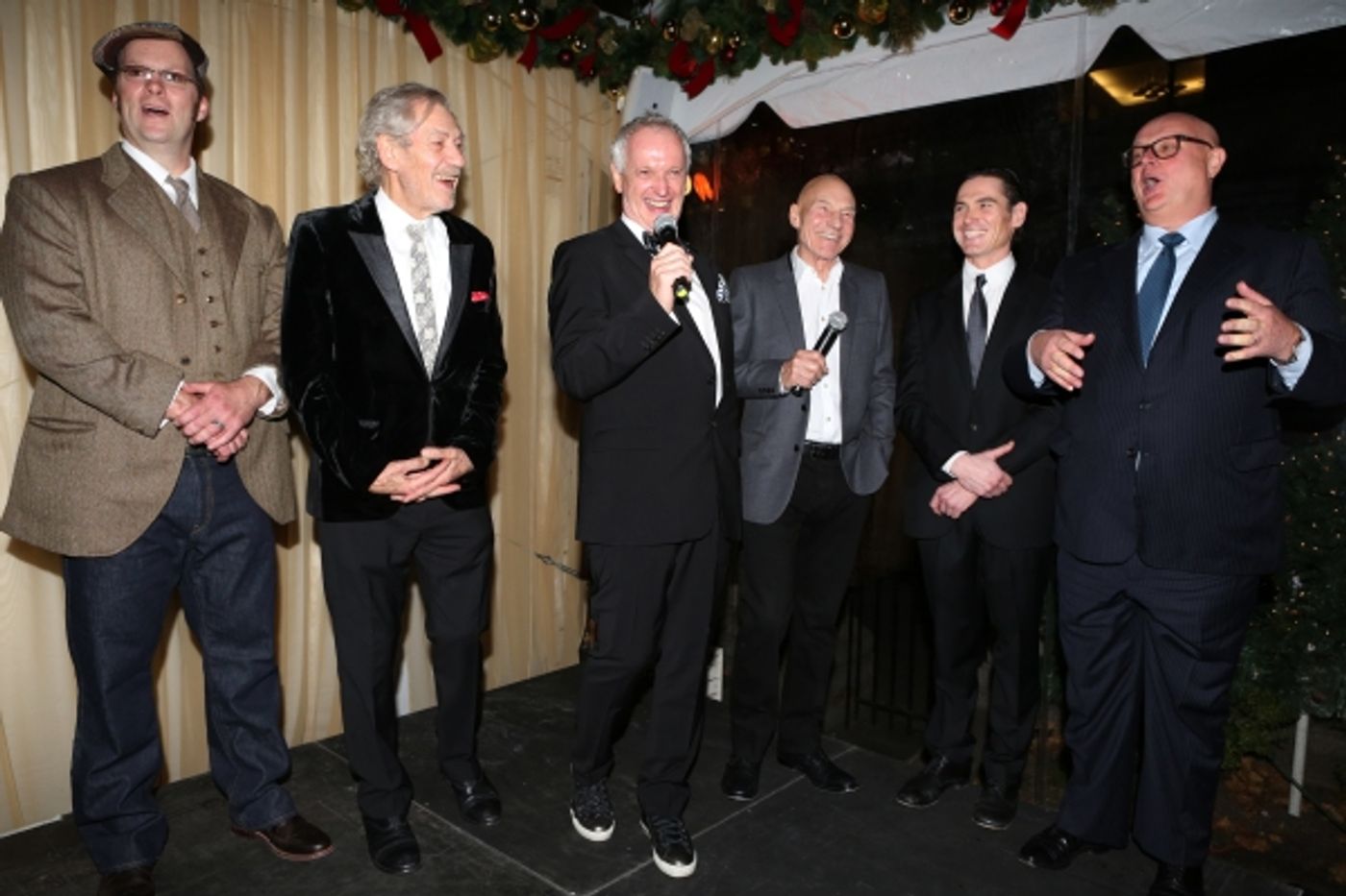 Photo Coverage: WAITING FOR GODOT & NO MAN'S LAND's Patrick Stewart, Ian McKellen & More Celebrate Opening Night!  Image