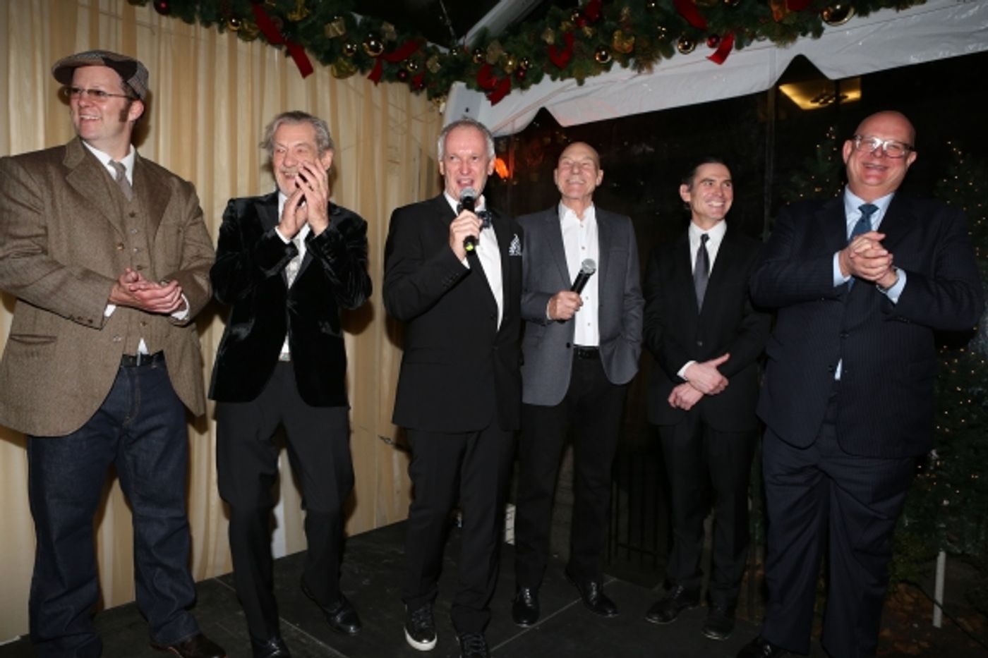 Photo Coverage: WAITING FOR GODOT & NO MAN'S LAND's Patrick Stewart, Ian McKellen & More Celebrate Opening Night!  Image