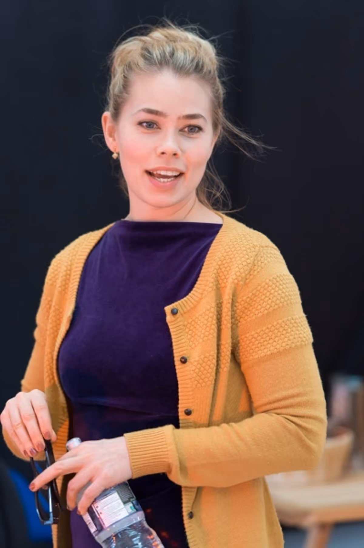 Birgitte Hjort Sorensen at In Rehearsal with Tom Hiddleston & More for Donmar Warehouse's CORIOLANUS