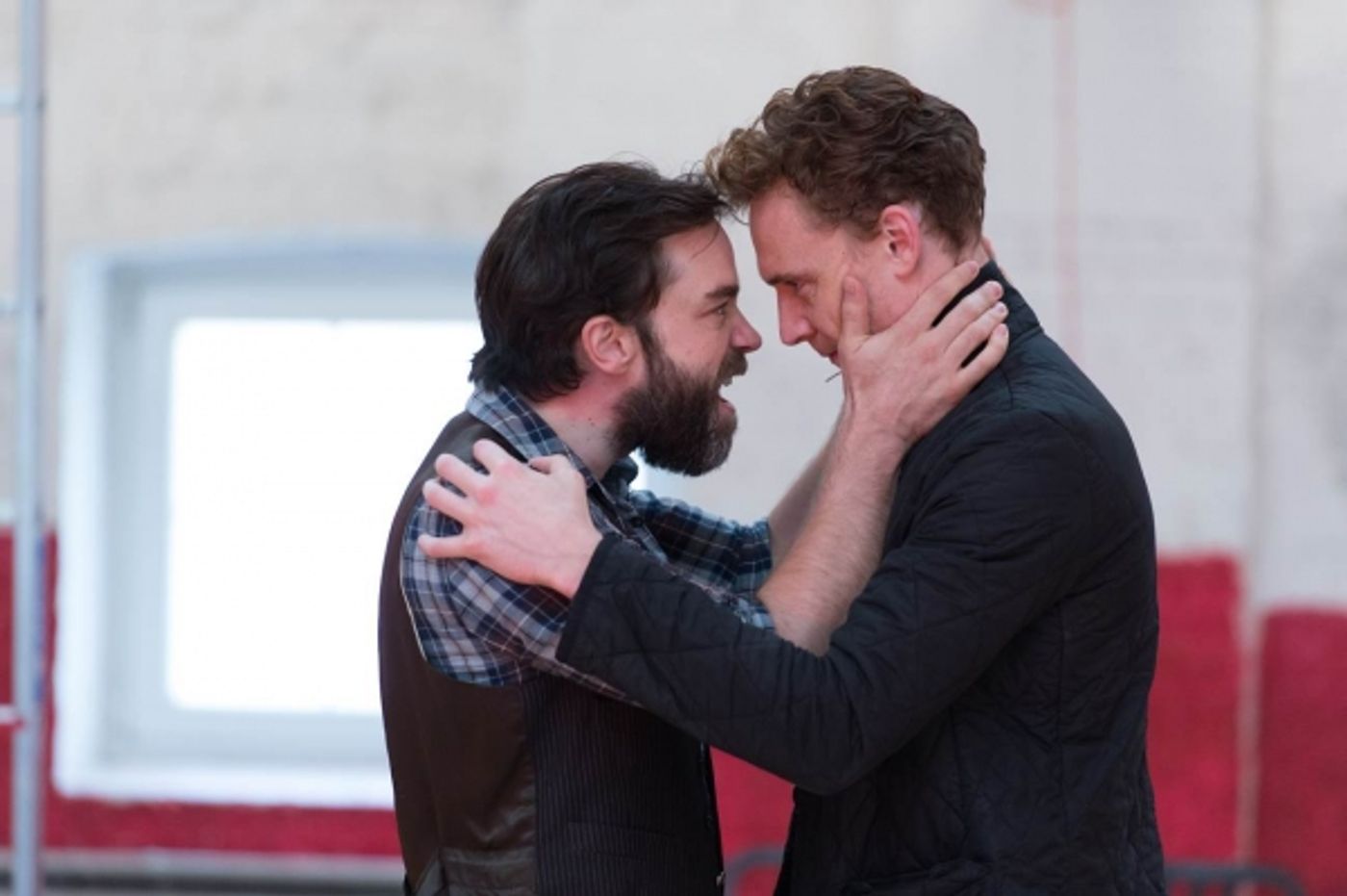 Photo Flash: In Rehearsal with Tom Hiddleston & More for Donmar Warehouse's CORIOLANUS  Image
