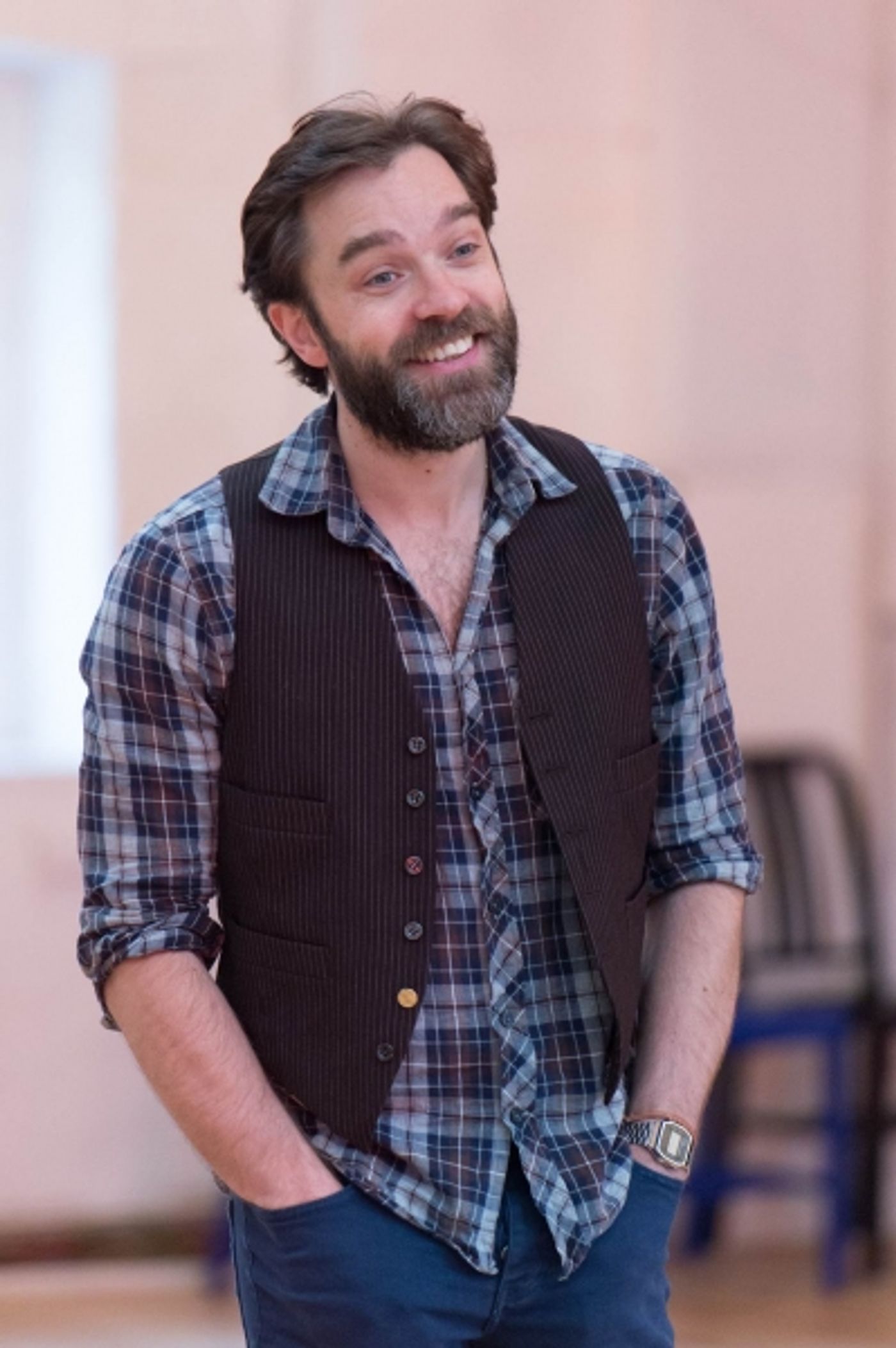Photo Flash: In Rehearsal with Tom Hiddleston & More for Donmar Warehouse's CORIOLANUS  Image