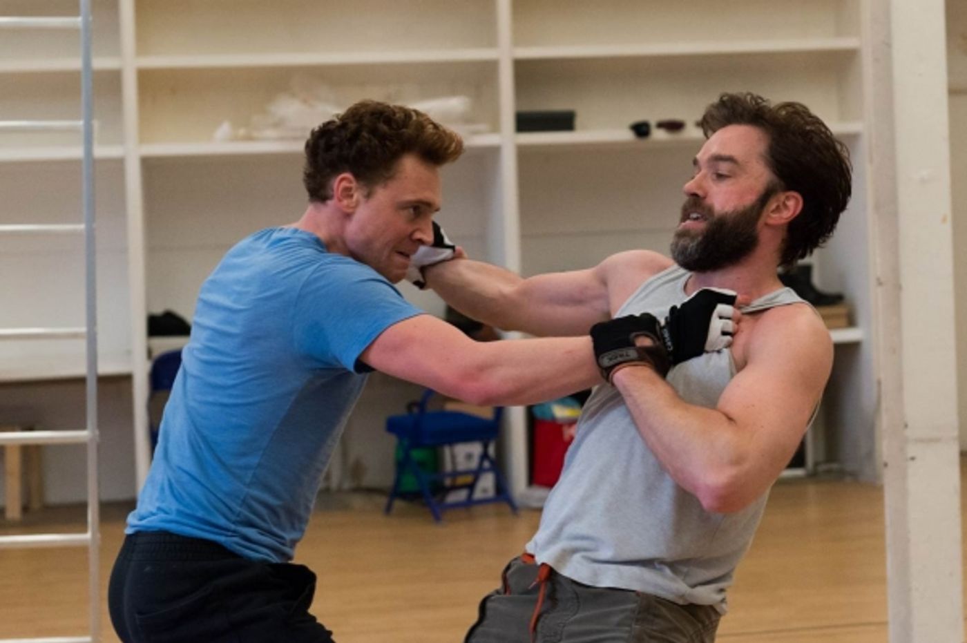 Photo Flash: In Rehearsal with Tom Hiddleston & More for Donmar Warehouse's CORIOLANUS  Image