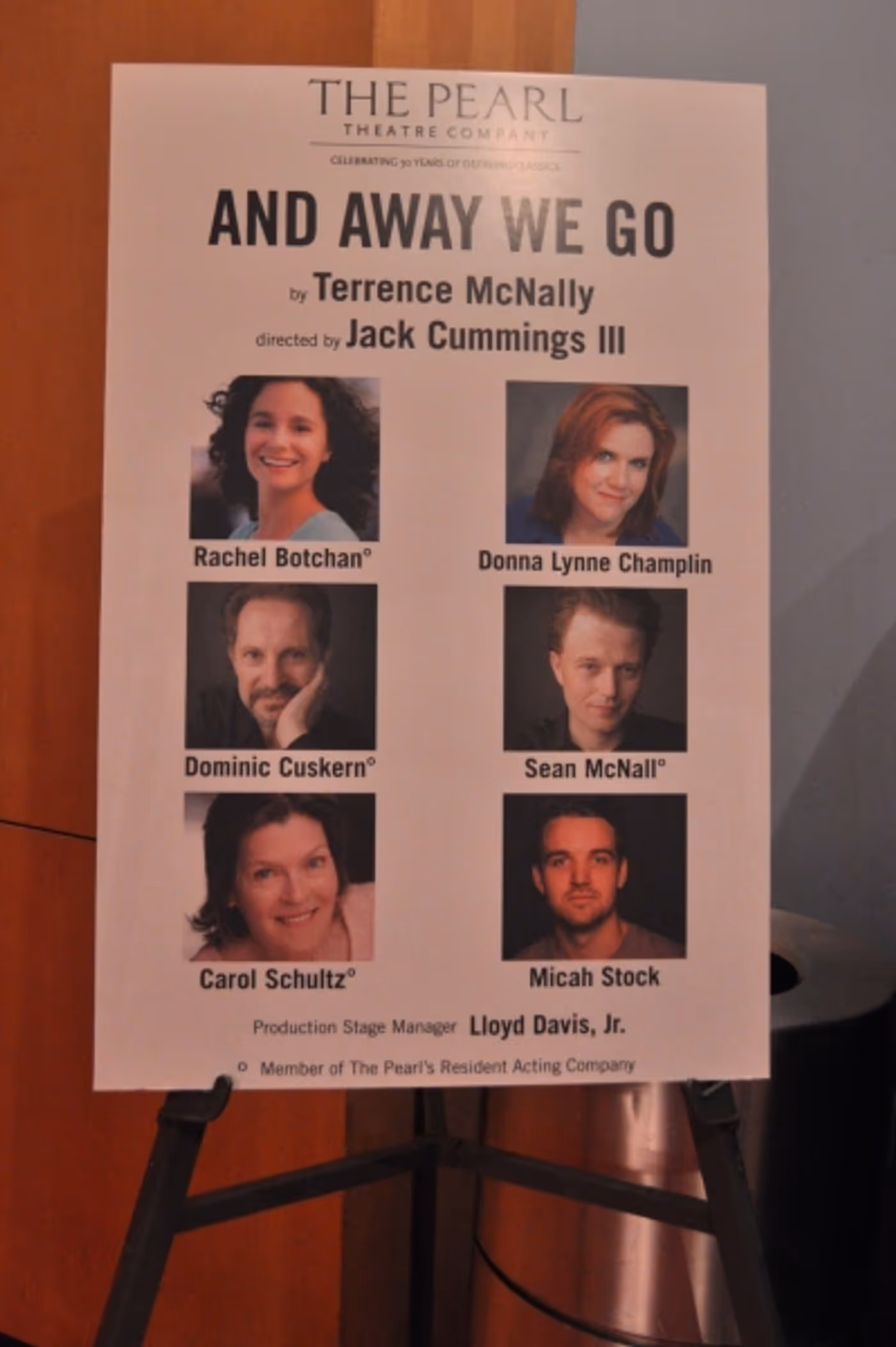 Photo Coverage: Inside Opening Night of Pearl Theatre Company's AND AWAY WE GO  Image