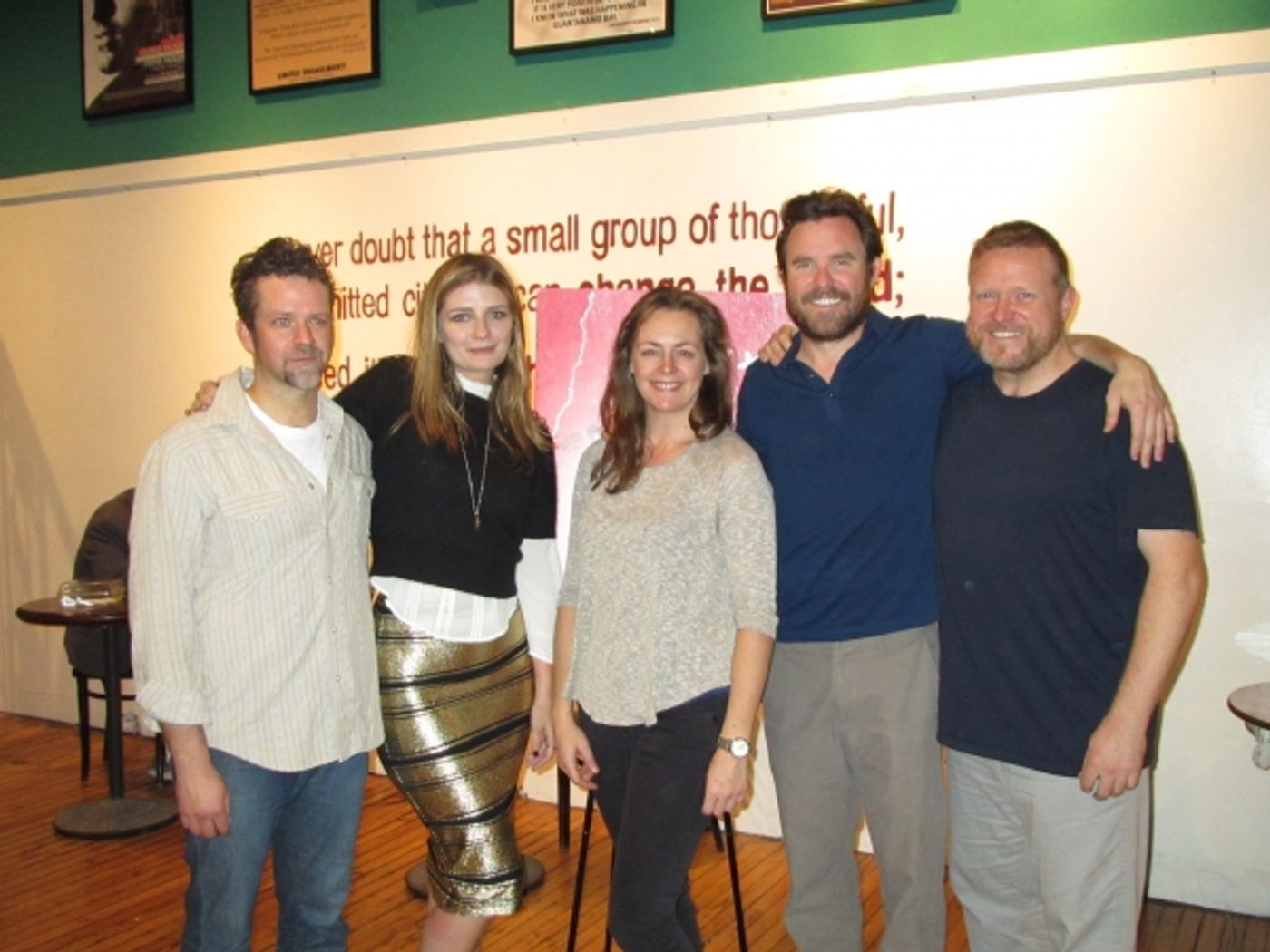 Photo Flash: Mischa Barton Visits Bedlam's SAINT JOAN & HAMLET Photo Flash: Mischa Barton Visits Bedlam's SAINT JOAN & HAMLET Image