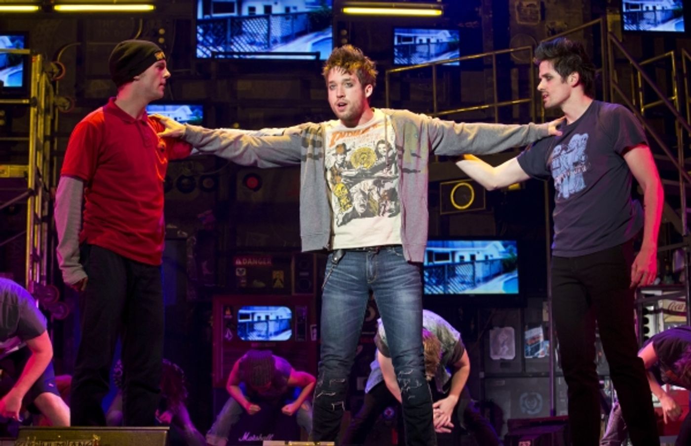 Photo Flash: New Production Shots for AMERICAN IDIOT National Tour with Jared Nepute, Casey O'Farrell & More Photo Flash: New Production Shots for AMERICAN IDIOT National Tour with Jared Nepute, Casey O'Farrell & More Image