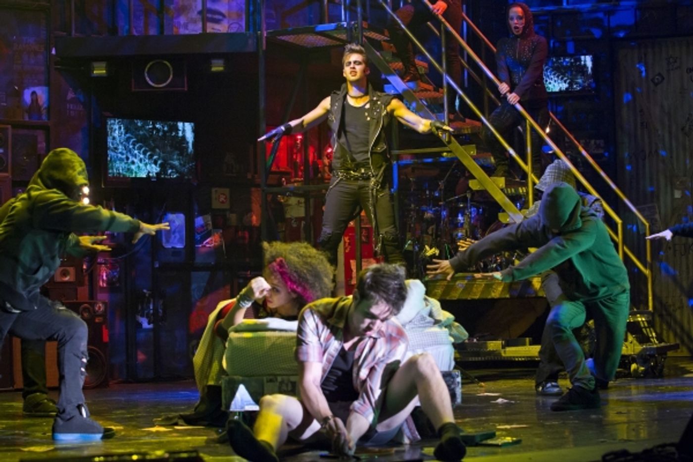 Photo Flash: New Production Shots for AMERICAN IDIOT National Tour with Jared Nepute, Casey O'Farrell & More Photo Flash: New Production Shots for AMERICAN IDIOT National Tour with Jared Nepute, Casey O'Farrell & More Image