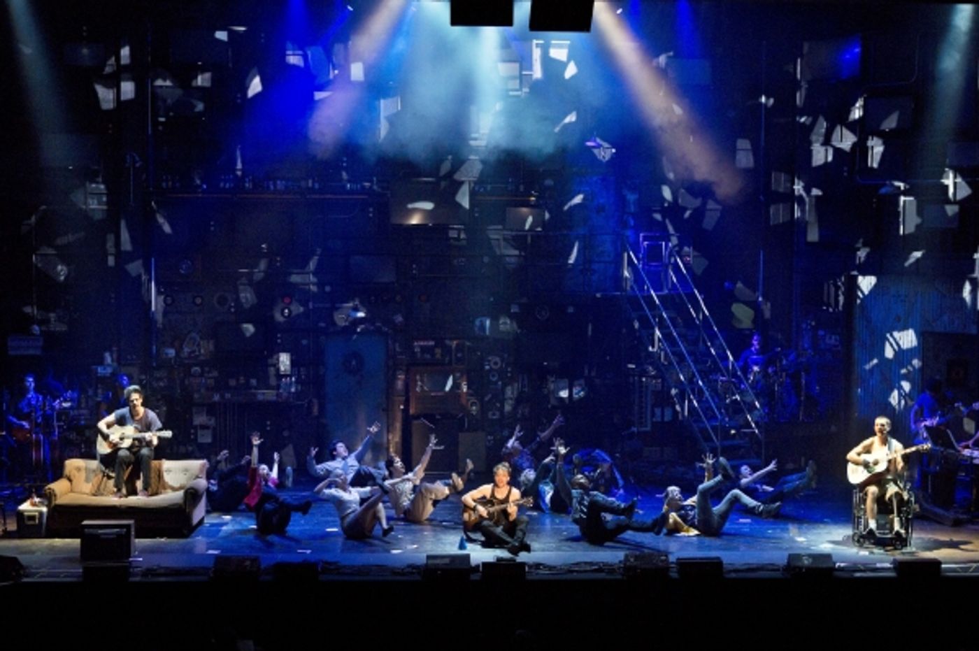 Photo Flash: New Production Shots for AMERICAN IDIOT National Tour with Jared Nepute, Casey O'Farrell & More Photo Flash: New Production Shots for AMERICAN IDIOT National Tour with Jared Nepute, Casey O'Farrell & More Image