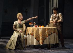 Amy Irving and Herman Cornejo @ BroadwayWorld Amy Irving and Herman Cornejo Photo