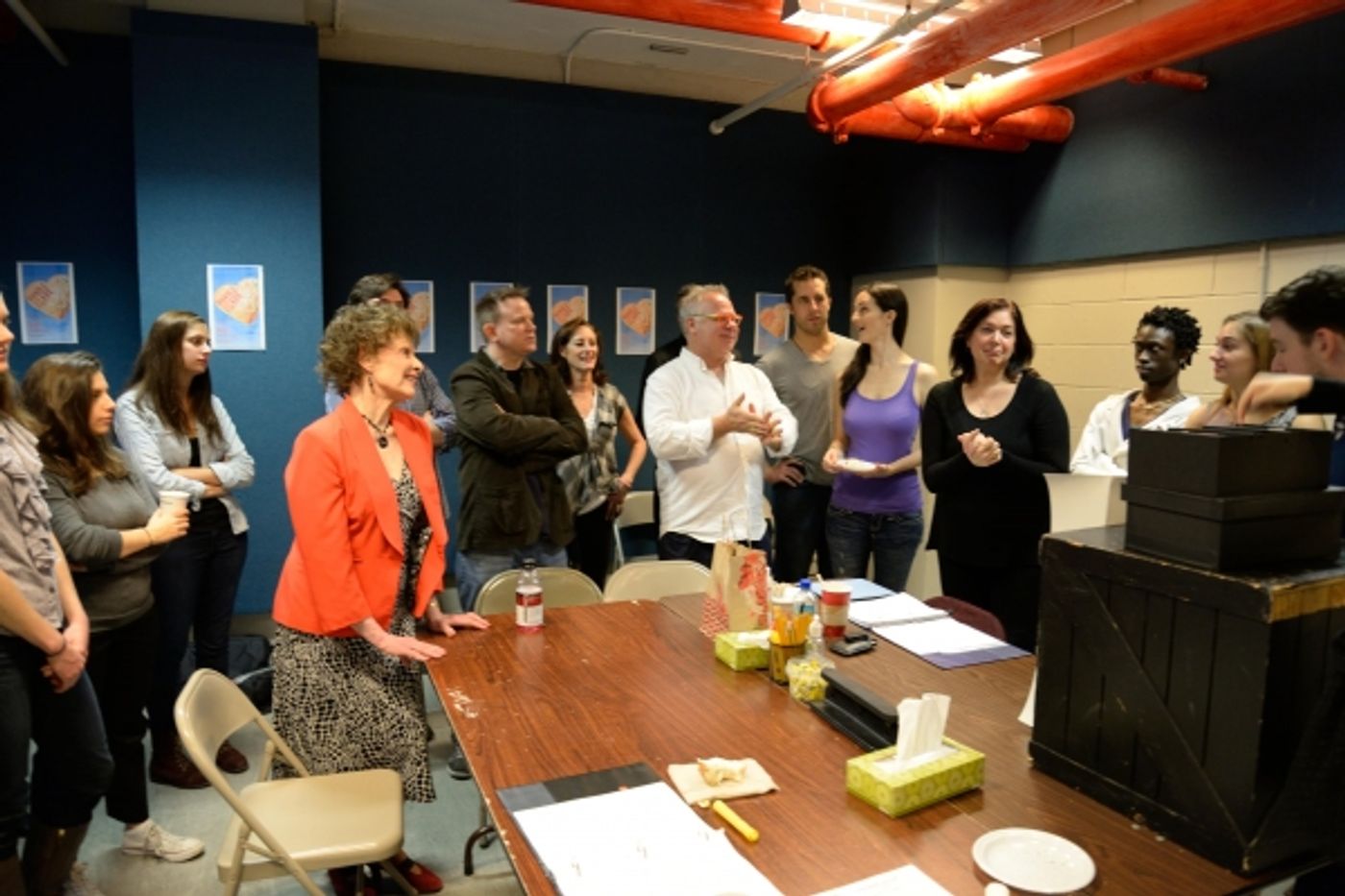 Photo Flash: In Rehearsal with HANDLE WITH CARE Off-Broadway  Image