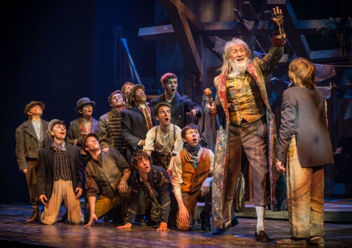 Photo Flash: First Look at David Garrison, Betsy Morgan, Tyler Moran and More in Paper Mill Playhouse's OLIVER! Image